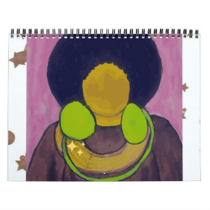 Afro Beauty vieren Kalender