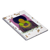 Afro Beauty vieren Notitieboek (Rechterzijde)