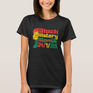 Afro Black Geschiedenis Maand 247365 Zwart Afrikaa T-shirt