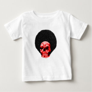 Afro Black Red Skull Voorbeeld van het MUSEUM Zazz