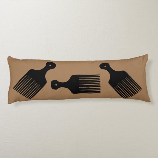 Afro Blowout Lichaamskussen (Achterkant)