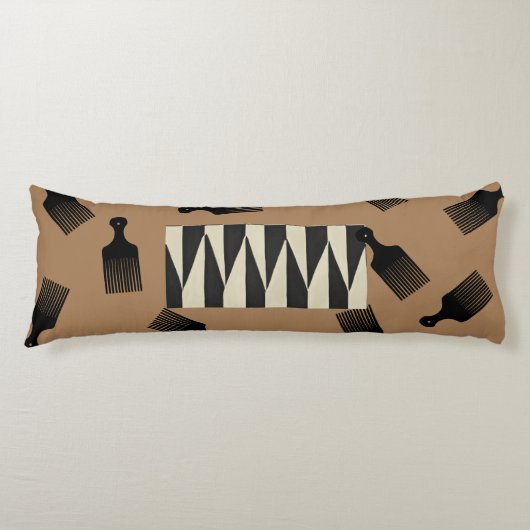 Afro Blowout Lichaamskussen (Voorkant)