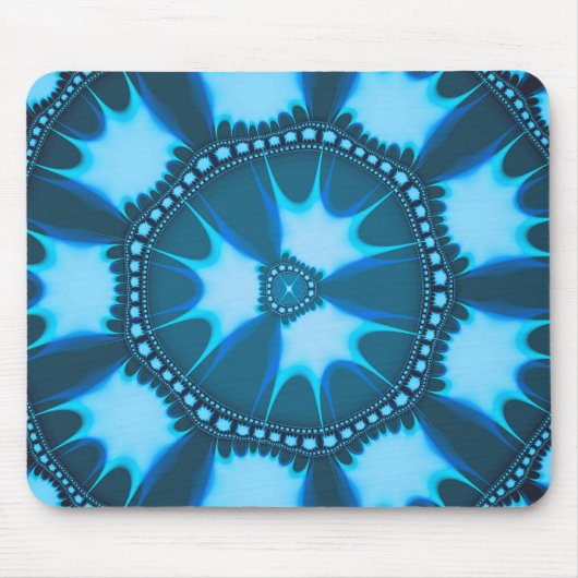 Afro Blue Bliss Muismat (Voorkant)