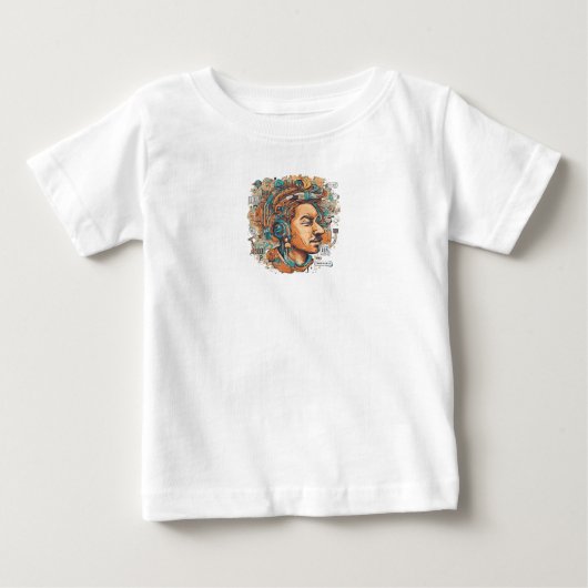 Afro Boho Queen - kleurrijke artistieke (Voorkant)