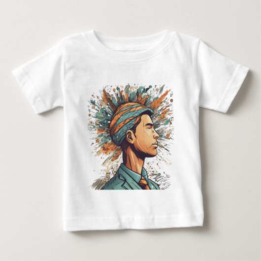 Afro Boho Queen - kleurrijke artistieke (Voorkant)