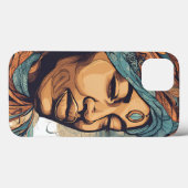 Afro Boho Queen - kleurrijke artistieke Case-Mate iPhone Case (Achterkant (horizontaal))