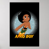 Afro Boy Poster (Voorkant)