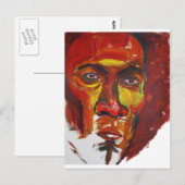 Afro Briefkaart (Voorkant / Achterkant)