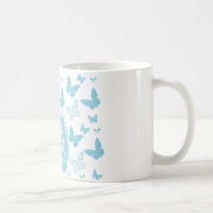 Afro, Butterflies en zonnebrillen Koffiemok