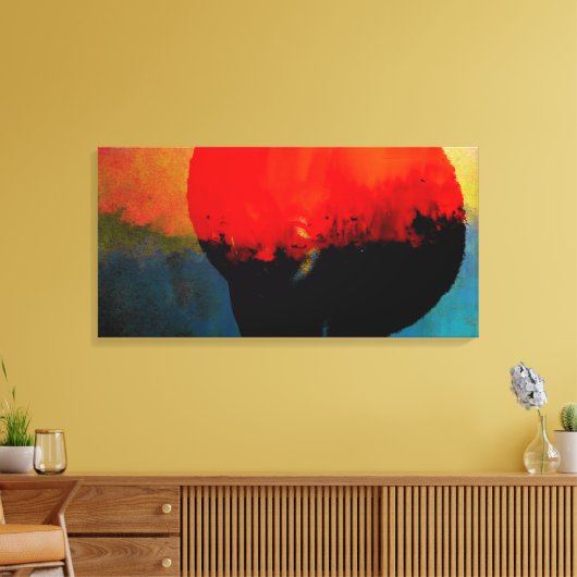 Afro Canvas Afdruk (Insitu (Woonkamer))