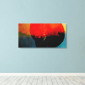 Afro Canvas Afdruk (Insitu (Houten vloer))