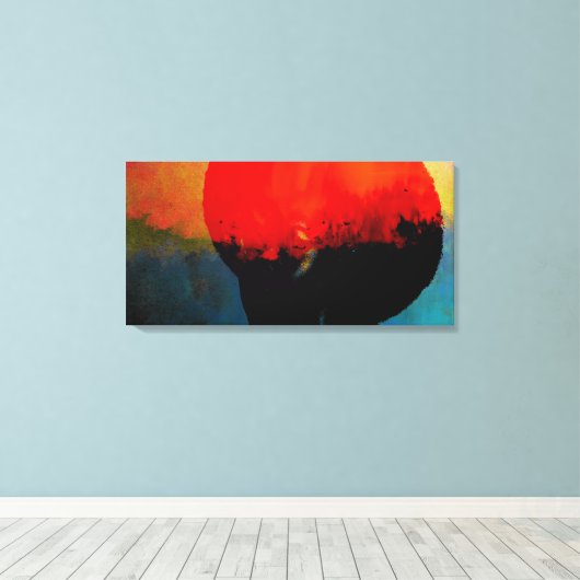 Afro Canvas Afdruk (Insitu (Houten vloer))