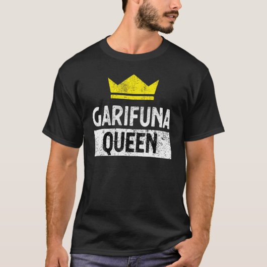 Afro Caribbean Garifuna Queen T-shirt (Voorkant)