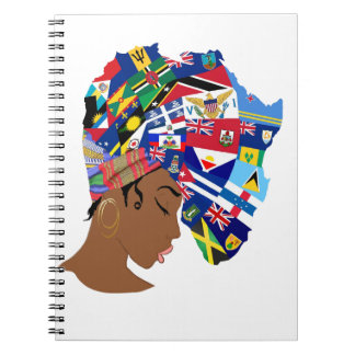 Afro Caribbean Queen Notitieboek