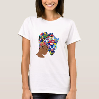 Afro Caribbean Queen T-shirt