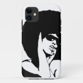 afro Case-Mate iPhone case (Achterkant)