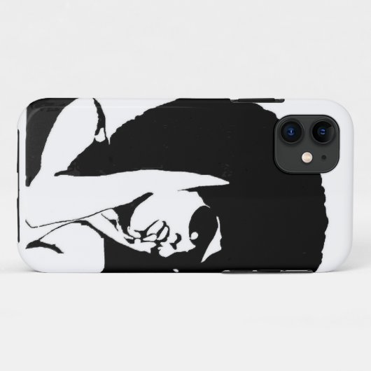 afro Case-Mate iPhone case (Achterkant (horizontaal))