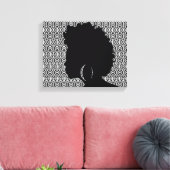 Afro Centric Verpakt Canvas (Insitu (Woonkamer))
