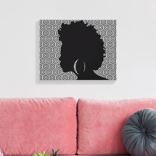 Afro Centric Verpakt Canvas (Insitu (Woonkamer))