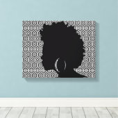 Afro Centric Verpakt Canvas (Insitu (Houten vloer))