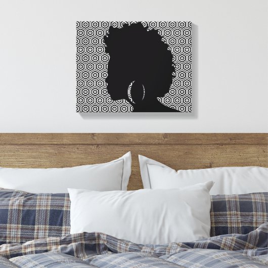 Afro Centric Verpakt Canvas (Insitu (Slaapkamer))