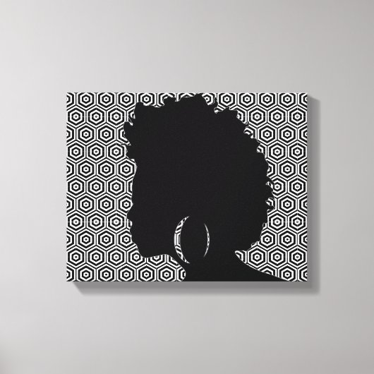 Afro Centric Verpakt Canvas (Voorkant)