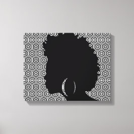 Afro Centric Verpakt Canvas Afdruk