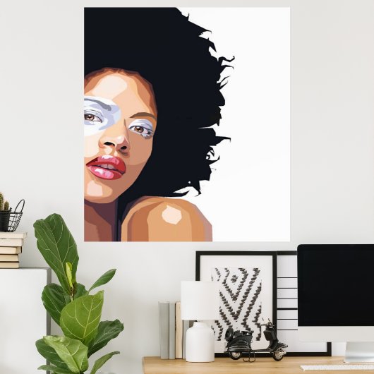 Afro-centrisch Poster (Thuiskantoor)