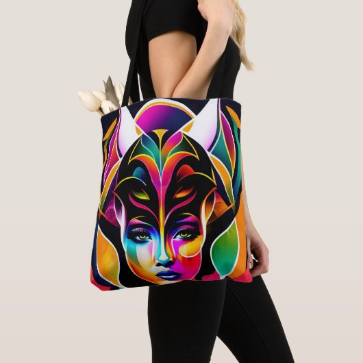 Afro-Chic-Tas Tote Bag (Dichtbij)