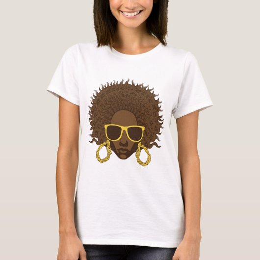 Afro Cool T-shirt (Voorkant)