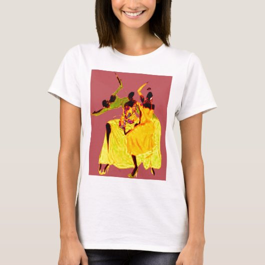 AFRO DANCER T-SHIRT (Voorkant)