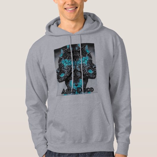 AFRO DECO HOODIE (Voorkant)