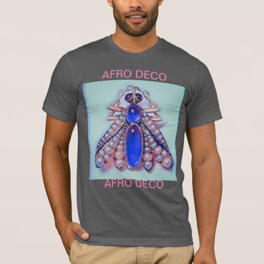 AFRO DECO T-SHIRT (Voorkant)