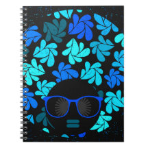 Afro Diva Blauw 