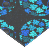 Afro Diva Blauw  Tafelkleed (Gekanteld)