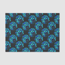 Afro Diva Blauw 