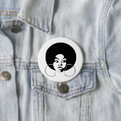 Afro Diva Button (In situ)