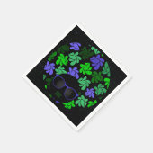 Afro Diva Green & Blue Servet (Hoek)