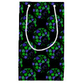Afro Diva Groen & Blauw Klein Cadeauzakje (Voorkant)