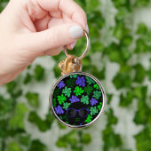 Afro Diva Groen & Blauw Sleutelhanger (Hand)