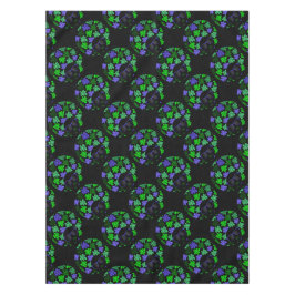 Afro Diva Groen & Blauw Tafelkleed