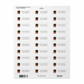 Afro Diva Kapsalon Etiket (Full Sheet)