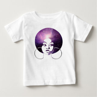Afro Diva Paars Galaxy Girls Long Slaple T