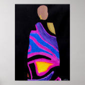 Afro Diva print door Alicia L. McDaniel (Voorkant)