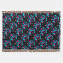 Afro Diva Turquoise & Hot Roze