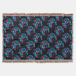 Afro Diva Turquoise & Hot Roze Deken