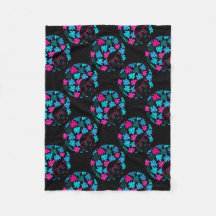 Afro Diva Turquoise & Hot Roze