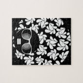Afro Diva Zwart & Wit Legpuzzel (Horizontaal)
