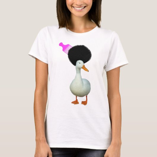 Afro Duck T-shirt (Voorkant)