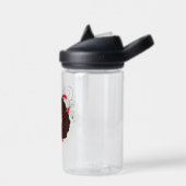 Afro Eenhoorn Candy Cane Heart Holiday Waterfles (Links)